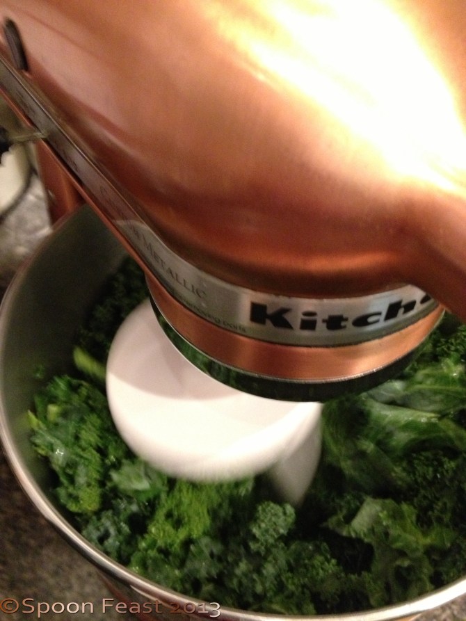 Use a dough hook instead of your hands