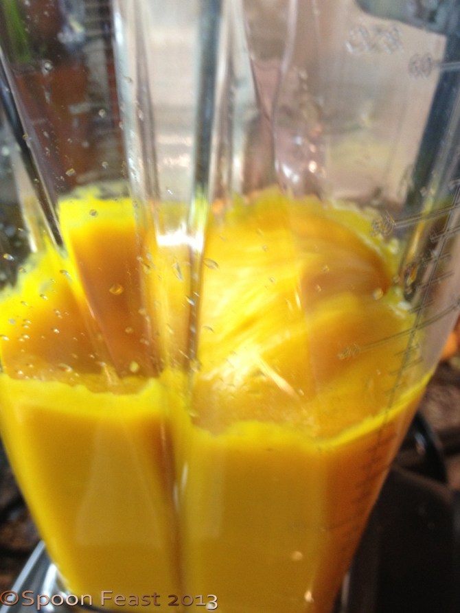 Blend madly for 7-8 minutes