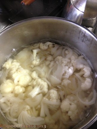 Boil the vegetables in the simmering brine for 10 minutes