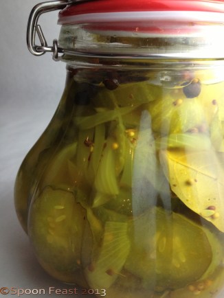 A Jar of Sweet Pickle Chips