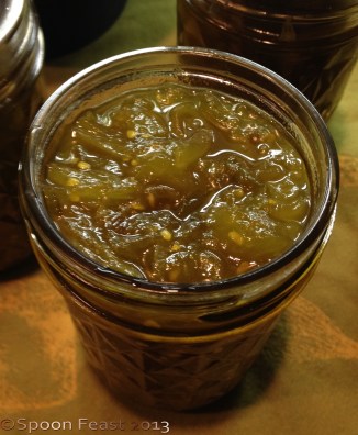 Jar of Green Tomato Chow-Chow