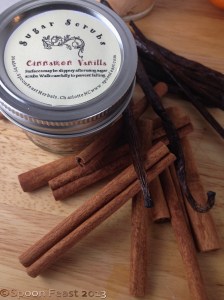 Cinnamon Vanilla Sugar Scrub