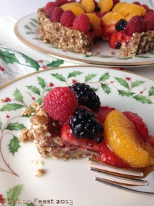 Nut Crusted Fresh Fruit Tart