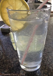 refreshing lemon water