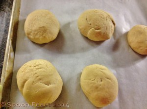 Dough balls for pita