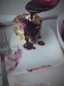 French Toast stffed with Goat Cheese